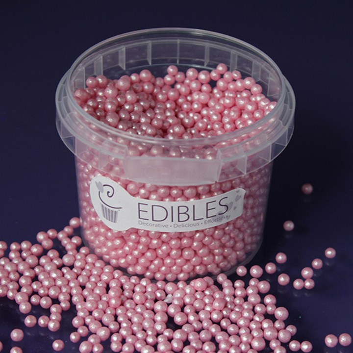 Purple Cupcakes Small Shimmer Pearls - Candy - 80g