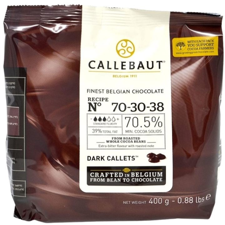 Callebaut Belgian Chocolate - Dark - 400g