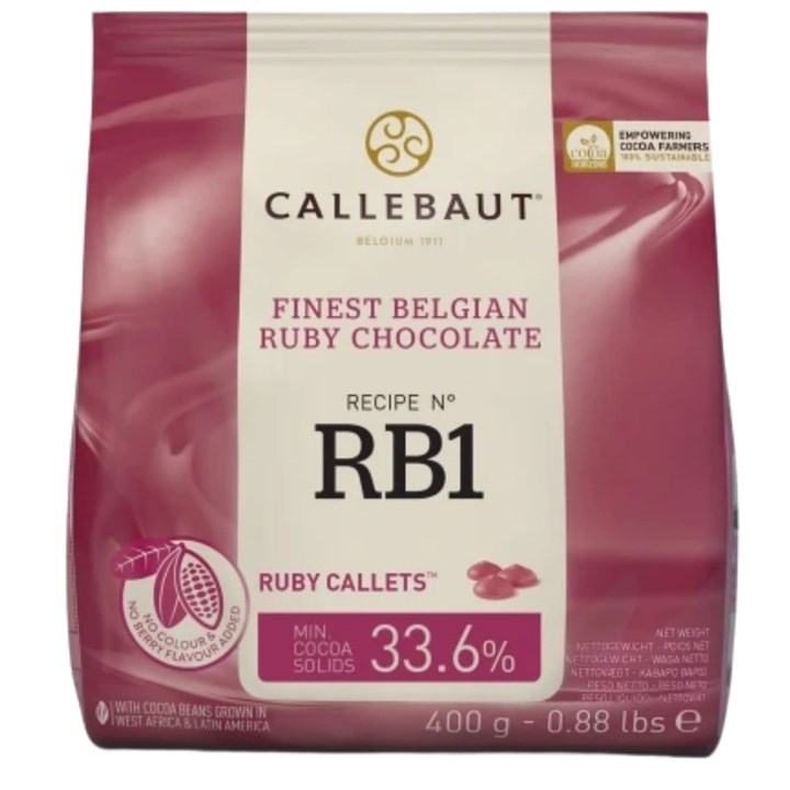 Callebaut Belgian Rub Chocolate 400g