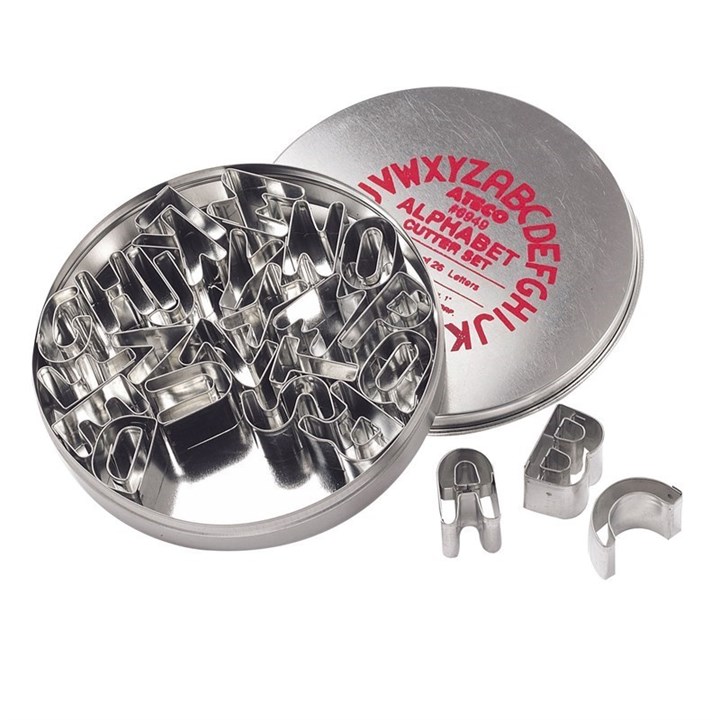 Alphabet Cake Cutters