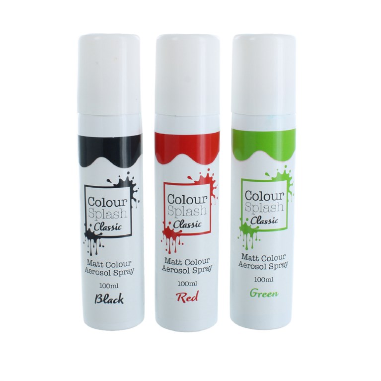 Food Colours Landing Page Sprays