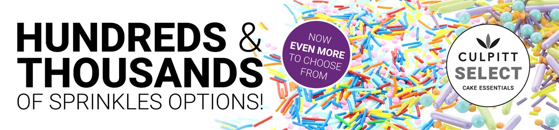 Culpitt Select Sprinkles 100s and 1000s of options