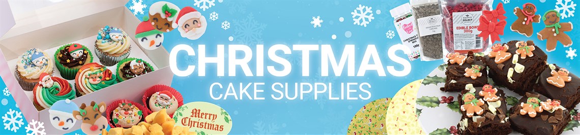 Christmas cake supplies 2025