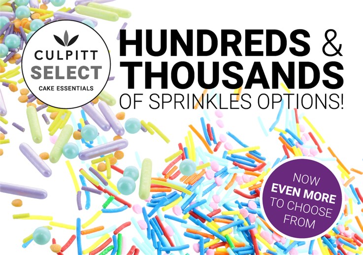 Culpitt Select Sprinkles 100s and 1000s of options