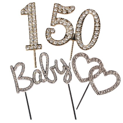 Diamante Cake Toppers