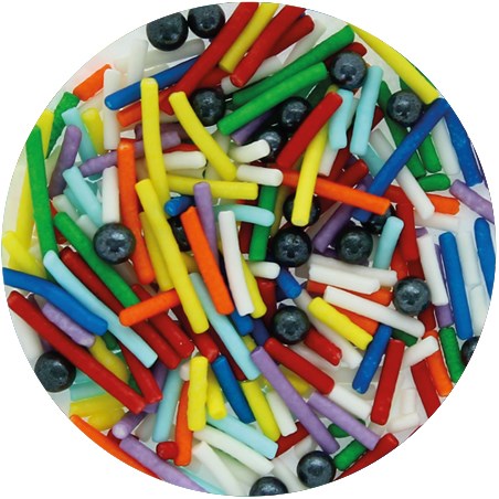 Culpitt Select 'Jazzy Rainbow' Sprinkle Mix