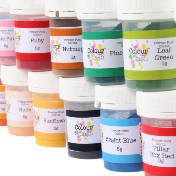 Food Colours Landing Page Dusts