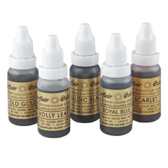 Food Colours Landing Page Liquids