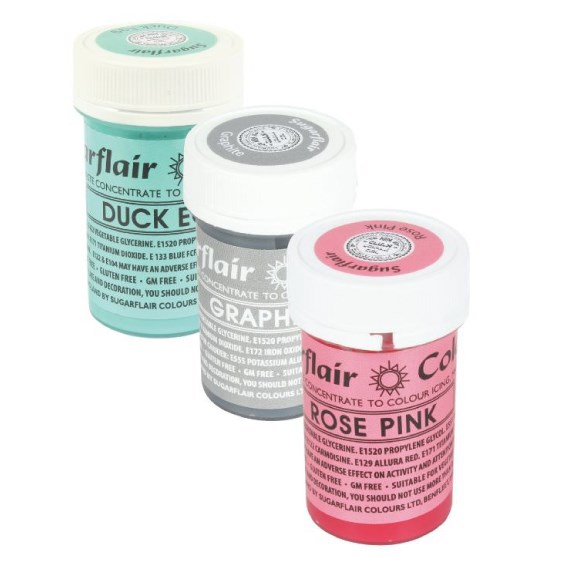 Food Colours Landing Page Pastes