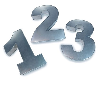 Number Cake Tins