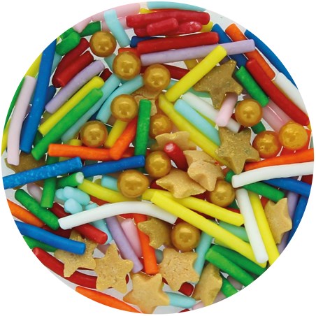 Culpitt Select 'Rainbow Shine' Sprinkle Mix