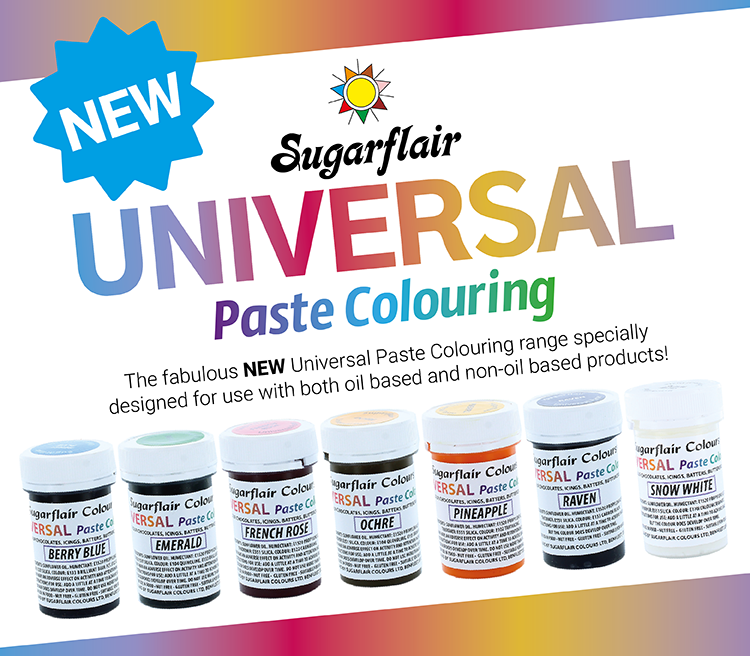 Sugarflair Universal Colours