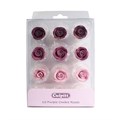 20mm Purple Ombre Sugar Roses 12 pieces - single Alternative Image