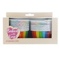 24 Rainbow Baking Cups - 60mm - single pack Alternative Image