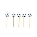 Football Candles - 5 pce - single Alternative Image