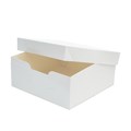 15" Standard White Cake Box & Lid - Single Alternative Image