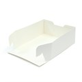 15" Standard White Cake Box & Lid - Single Alternative Image