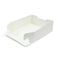 16'' Standard White Cake Box & Lid - Single Alternative Image