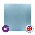 Culpitt Premium 10'' Square Light Blue Cake Board Alternative Image