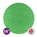 Culpitt Premium 14'' Round Green Cake Board Alternative Image