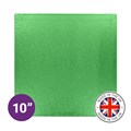 Culpitt Premium 10'' Square Green Cake Board Alternative Image