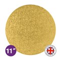 Culpitt Premium 11'' Round Gold Cake Board Alternative Image