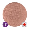 Culpitt Premium 14'' Round Rose Gold Cake Board Alternative Image