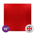Culpitt Premium 10'' Square Red Cake Board Alternative Image