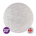 Culpitt Premium 20'' Round Silver Cake Board Alternative Image