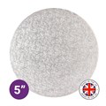 Culpitt Premium 5'' Round Silver Cake Board Alternative Image