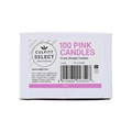 100 Culpitt Select Pink Candles 51mm Alternative Image