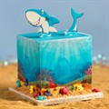 Shark Gumpaste pic - 2 pieces Alternative Image