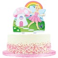 Fairy Garden Cake Decoration 155 x 200mm (inc pic) Alternative Image