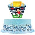 Football Cake Decoration 138 x 170mm (inc pic) Alternative Image