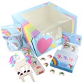 Rainbow Cake Box -  10 x 5 - 20pk Alternative Image