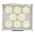 Warm White SugarSoft® Roses - excl E171 - 63mm Alternative Image