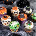 Purple Cupcakes Halloween 10mm Pearls 80g Alternative Image