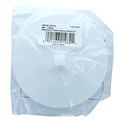 9" Round White Separator Plate Alternative Image