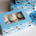6/12 Cupcake Box - Christmas Friends Alternative Image
