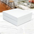 15" Standard White Cake Boxes & Lids - 50 pack Alternative Image