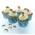Rainbows & Unicorns Sugar Pipings - Pack of 12 RP Alternative Image