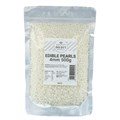 500g Culpitt Select Edible Pearls 4mm - White Alternative Image