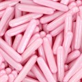 500g Culpitt Select Edible Rods 22mm - Pink Alternative Image