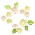 Culpitt Lemon Flower and Leaves - 16 pieces-single Alternative Image