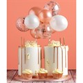 Rose Gold Balloon Cake Topper Alternative Image