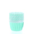 12 Aqua Baking Cups - 50mm - single pack Alternative Image