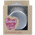 BWL - Silver Foil Baking Cases - 50 pack Alternative Image
