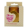 BWL - Gold Foil Baking Cases - 50 pack - single Alternative Image