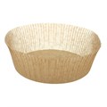 100 8" Parchment Round Cake Tin Liners - Brown Alternative Image