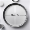 7" Round Cake Tin Liner, 100 Alternative Image